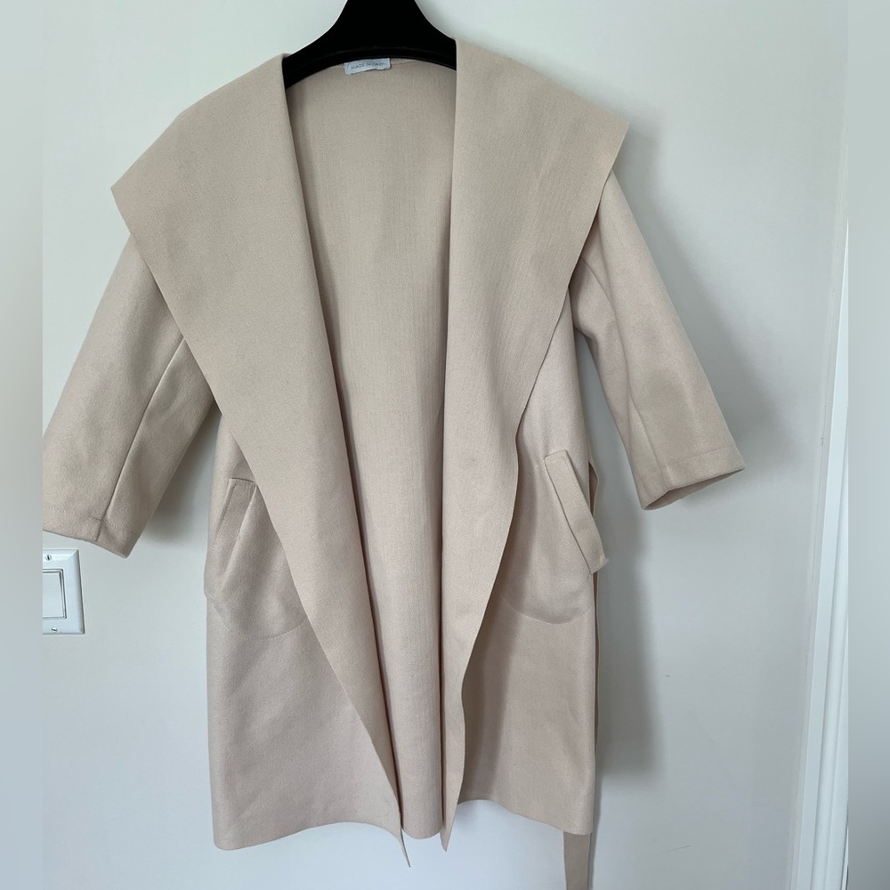 Beautiful light pink spring coat